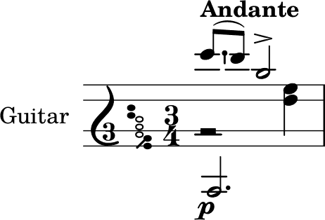 Adelita measure 1 with correct key signature Adelita measure 1 with correct key signature